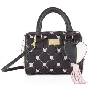 Betsy Johnson mini satchel crossbody